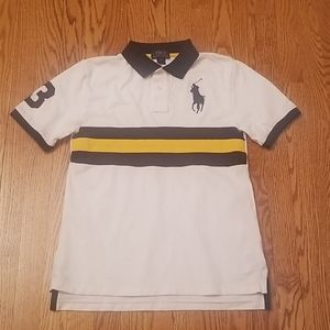 Boys POLO RL big pony #3 shirt L(14/16)